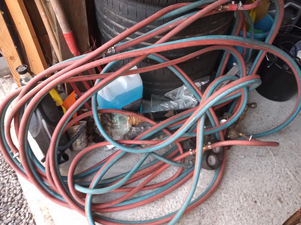 Tuyaux manomètre chalumeau, Doe-het-zelf en Bouw, Gereedschap | Lasapparaten, Ophalen