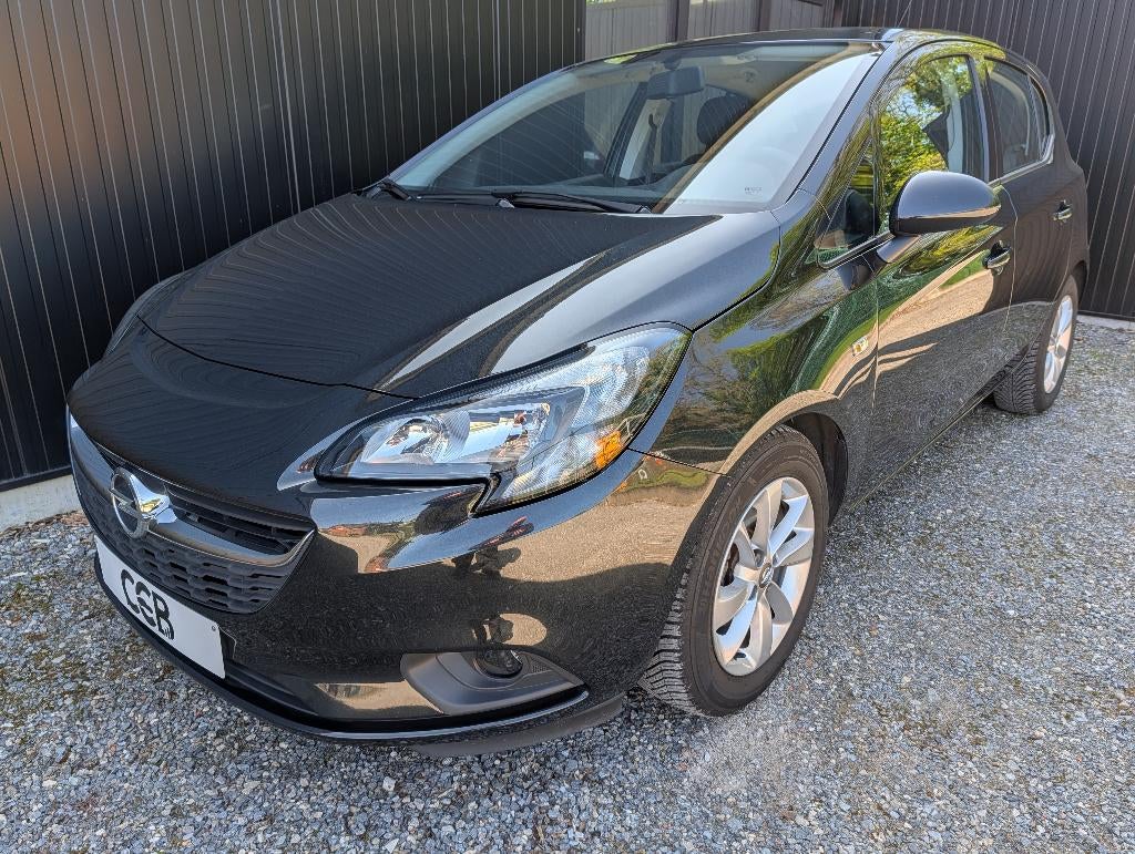 Opel Corsa 1.2 Benzine, Autos, Opel, Achat, Euro 6, Entreprise, Noir