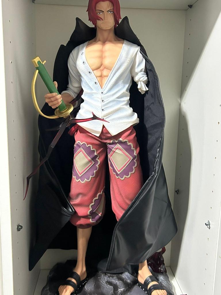 RESINE SHANKS FIGURINE ONE PIECE MANGA 70CM, Divers, Enlèvement, Neuf