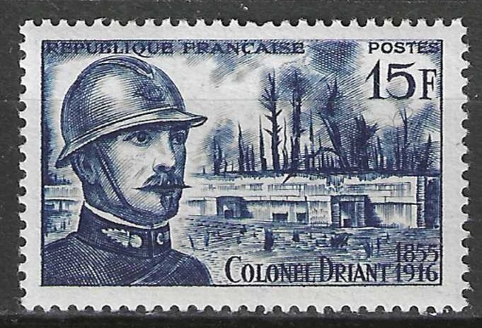 Frankrijk 1956 - Yvert 1052 - Emile Driant (PF), Postzegels en Munten, Verzenden, Postfris
