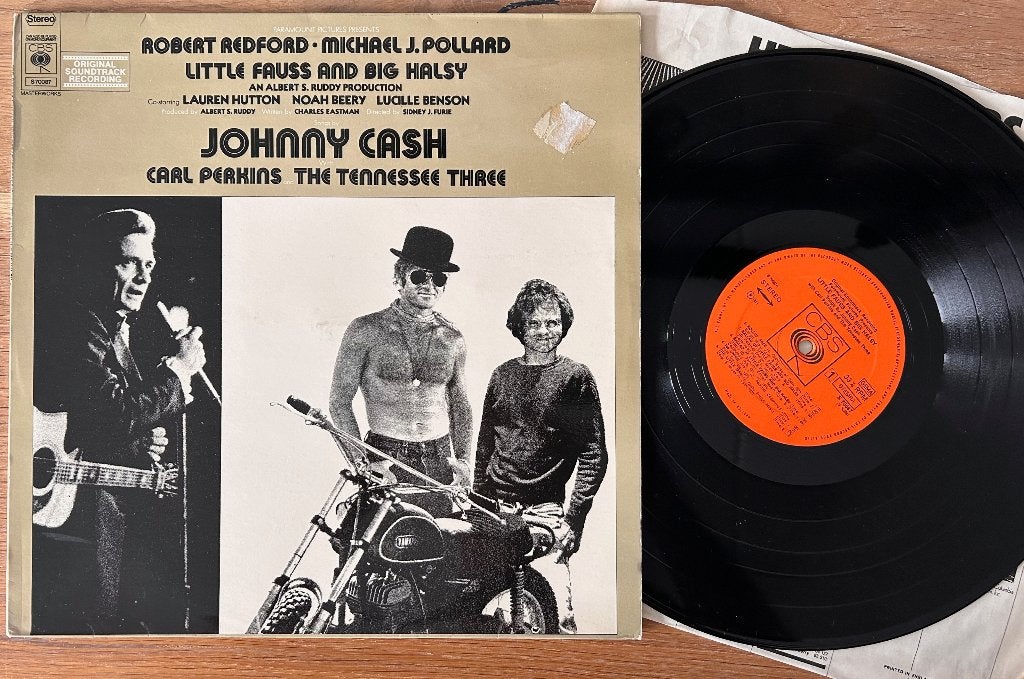 JOHNNY CASH - Soundtr: Little Faus & Big Halsey ( LP; NMINT), Cd's en Dvd's, Vinyl | Country en Western, LP, Ophalen of Verzenden