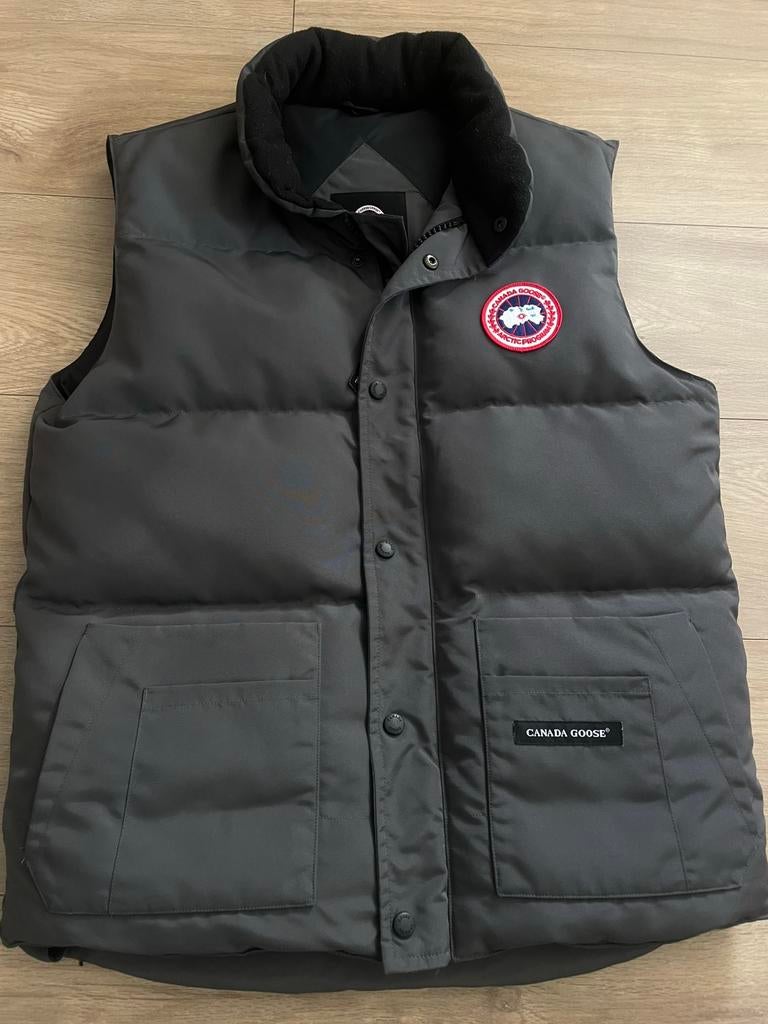 Canada goose bodywarmer, Enlèvement ou Envoi, Comme neuf, Taille 48/50 (M), Gris