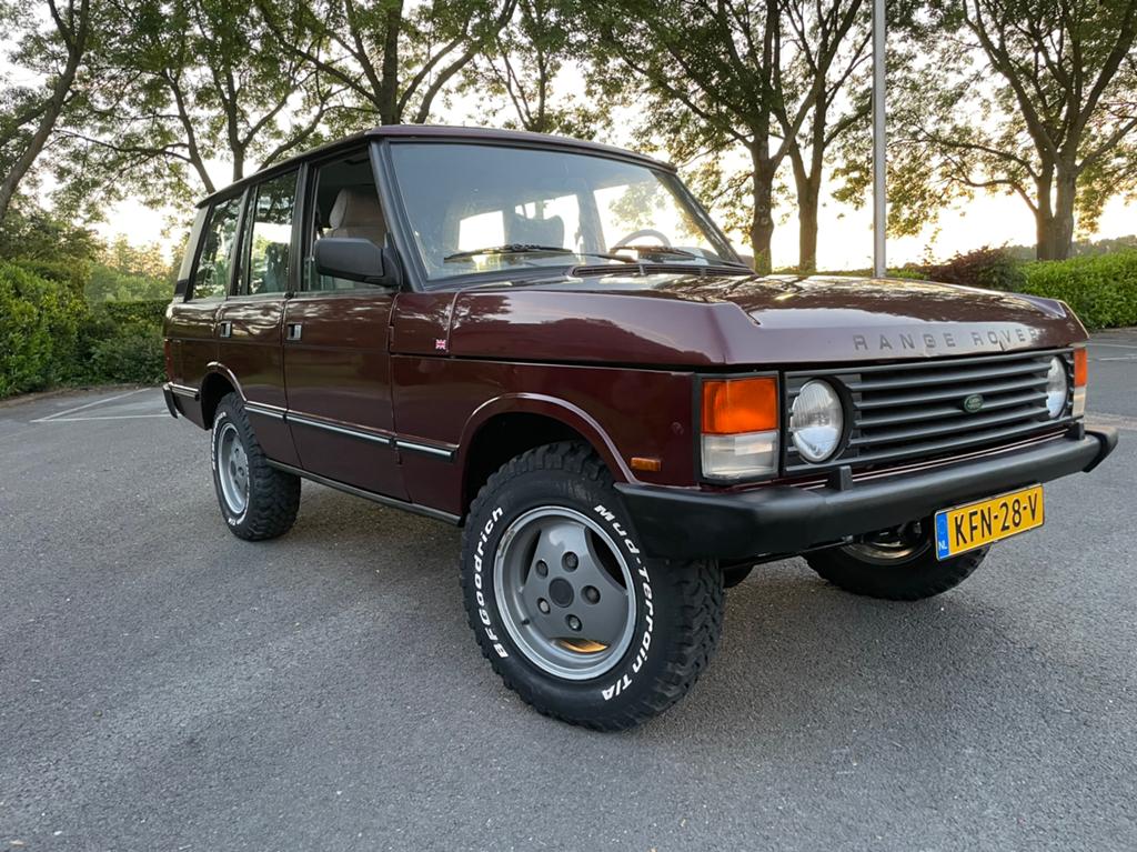 Range rover clasdic 3.5 v8 EFi 1987, Auto's, Land Rover, Stof, Particulier, SUV of Terreinwagen, Range Rover