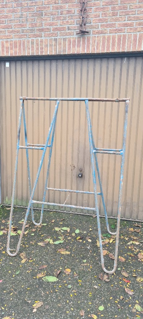 3 ijzeren schragen, Doe-het-zelf en Bouw, Ophalen, Gebruikt, Overige typen, Minder dan 2 meter