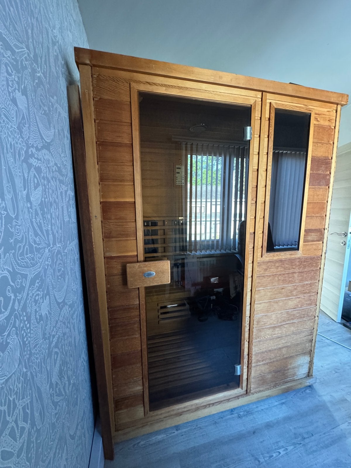 Infraroodcabine/sauna, Enlèvement ou Envoi, Utilisé, Infrarouge, Sauna complet