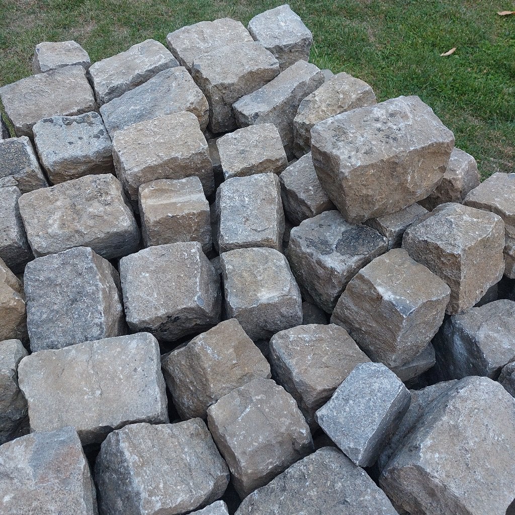 Pavés de rue gris, Comme neuf, Autres types, 10 m²² ou plus, Enlèvement