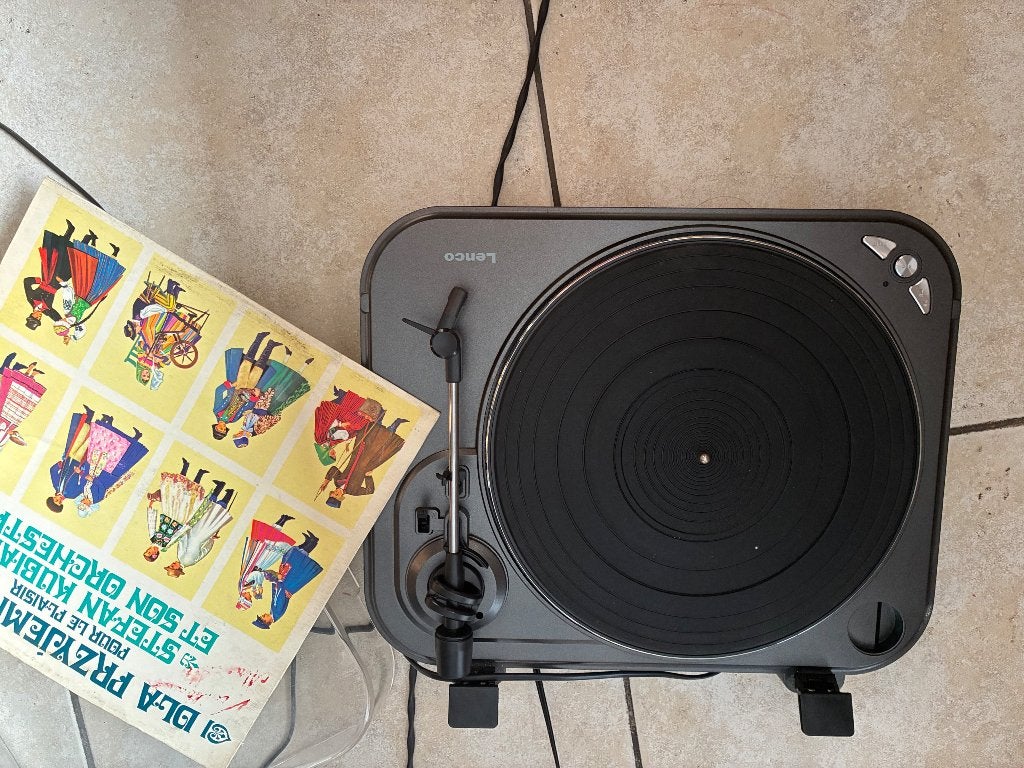 Platine vinyle le co, TV, Hi-fi & Vidéo, Autres marques, Tourne-disque, Enlèvement, Utilisé