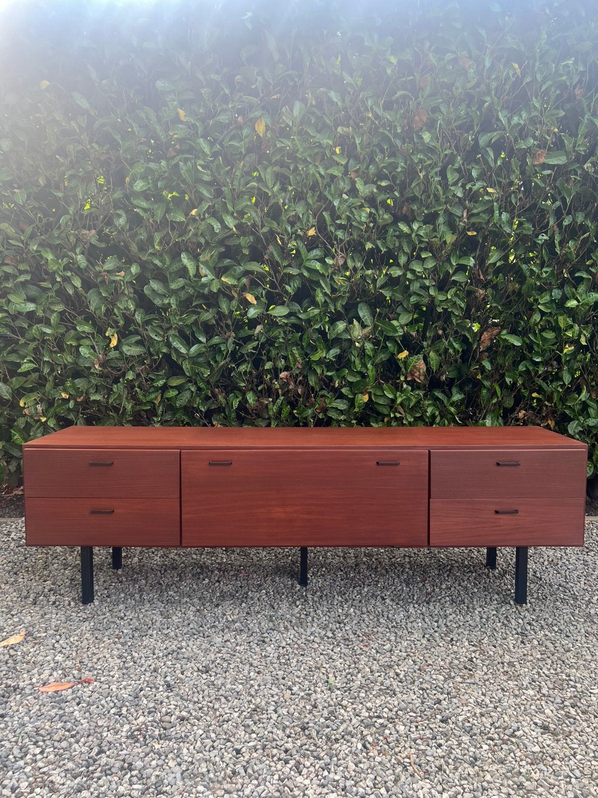 Retro meubels van 180 cm, Ophalen, Zo goed als nieuw