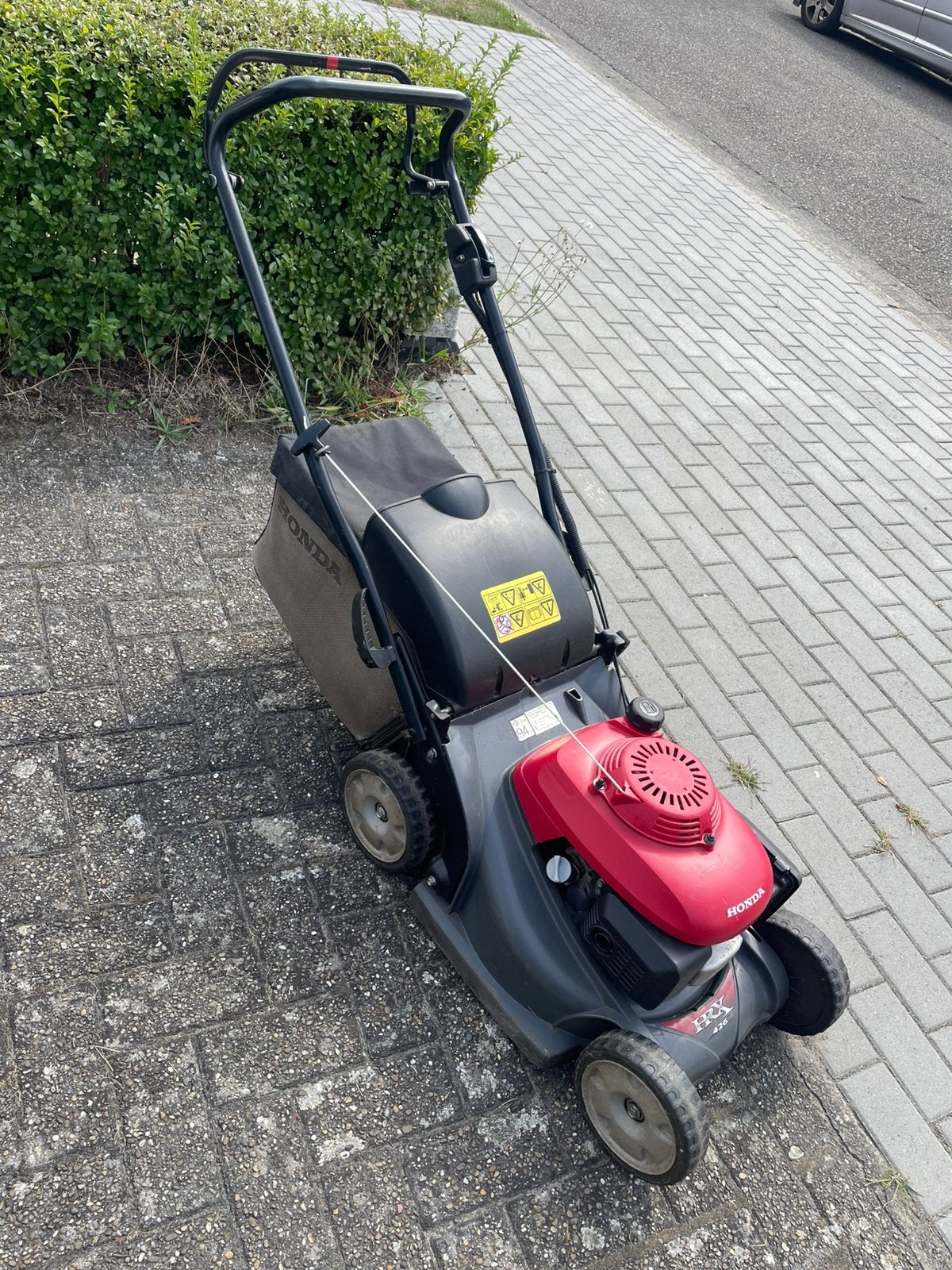 Honda HRX426, Tuin en Terras, Grasmaaiers, Ophalen, Zo goed als nieuw