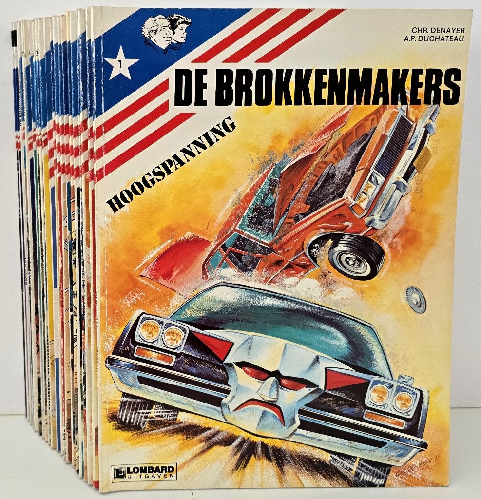 Strips - De brokkenmakers - 1 t/m 21 - volledige reeks, Boeken, Stripverhalen, Ophalen of Verzenden