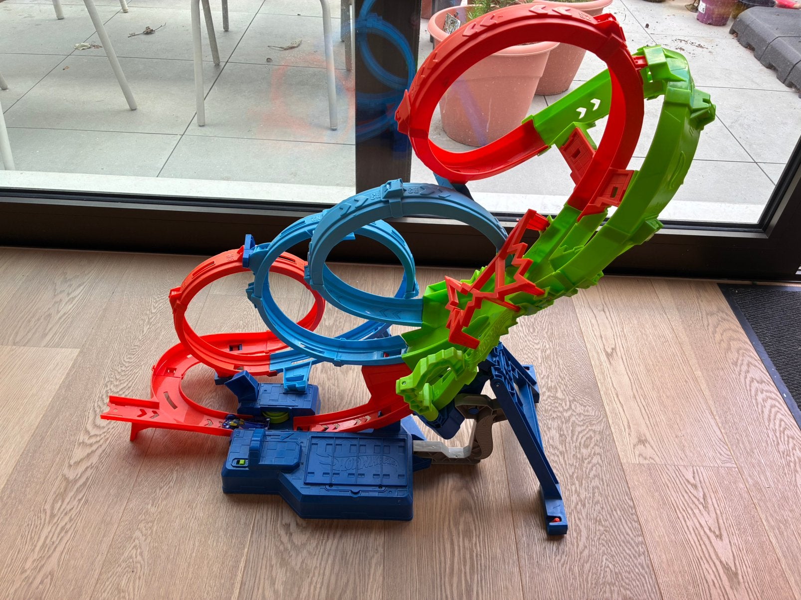 Hot Wheels 4-loopings crash baanset, Enfants & Bébés, Jouets | Circuits, Enlèvement, Comme neuf, Hot Wheels