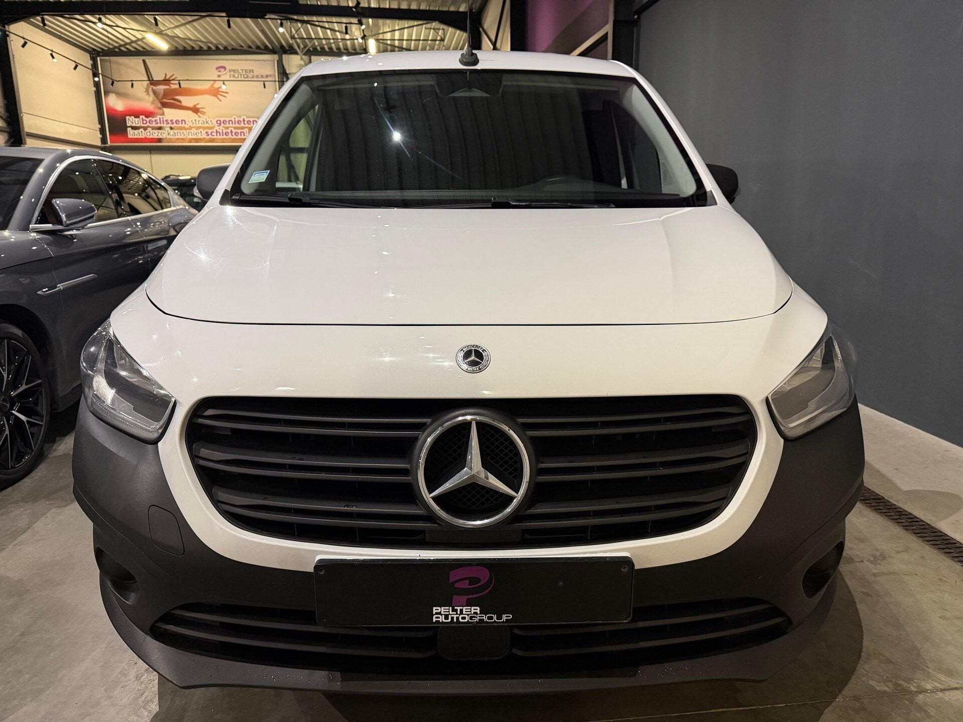 Mercedes-Benz Citan 110 CDi Lichte Vr. PDC Airco Bluetooth, Auto's, Bestelwagens en Lichte vracht, 95 pk, Wit, Mercedes-Benz, Bedrijf