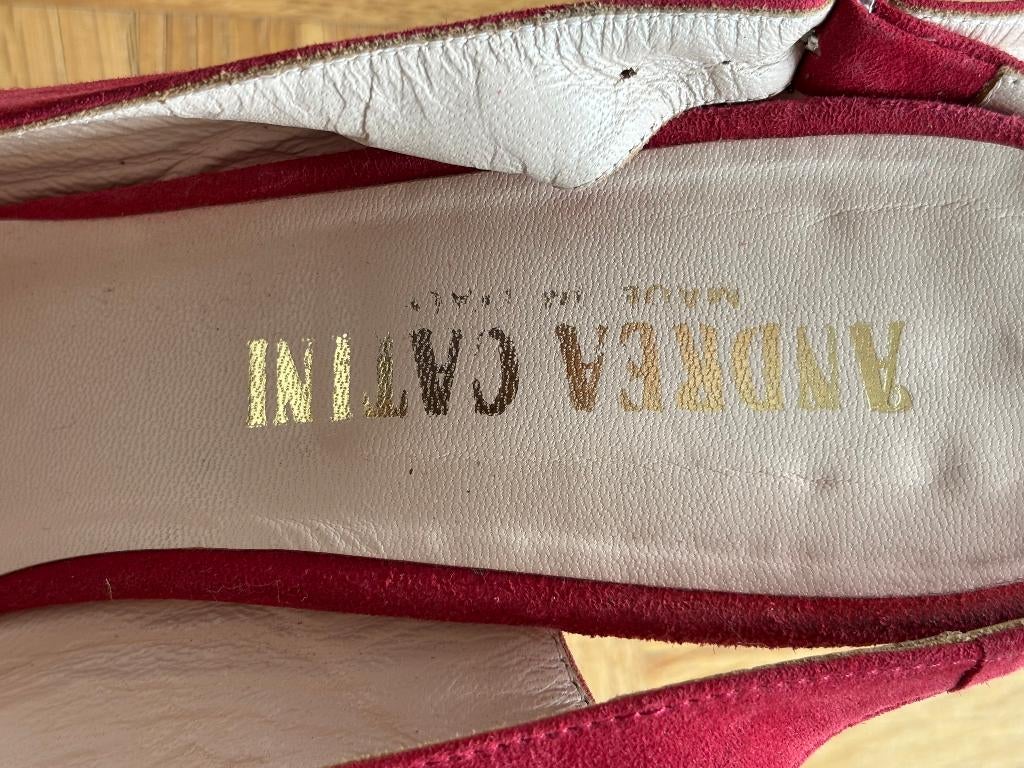sandalen, Vêtements | Femmes, Rouge, Comme neuf, Andrea Catini, Enlèvement