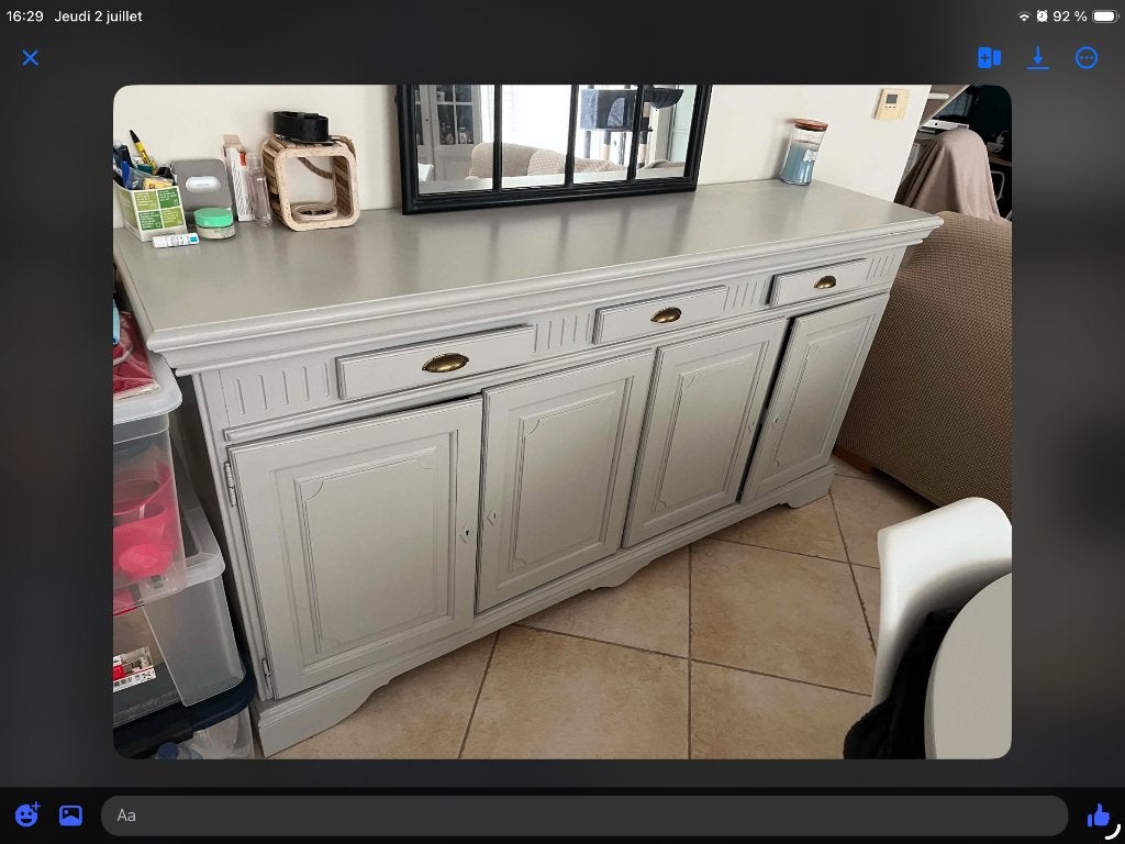 Buffet et table à manger, Enlèvement, Utilisé