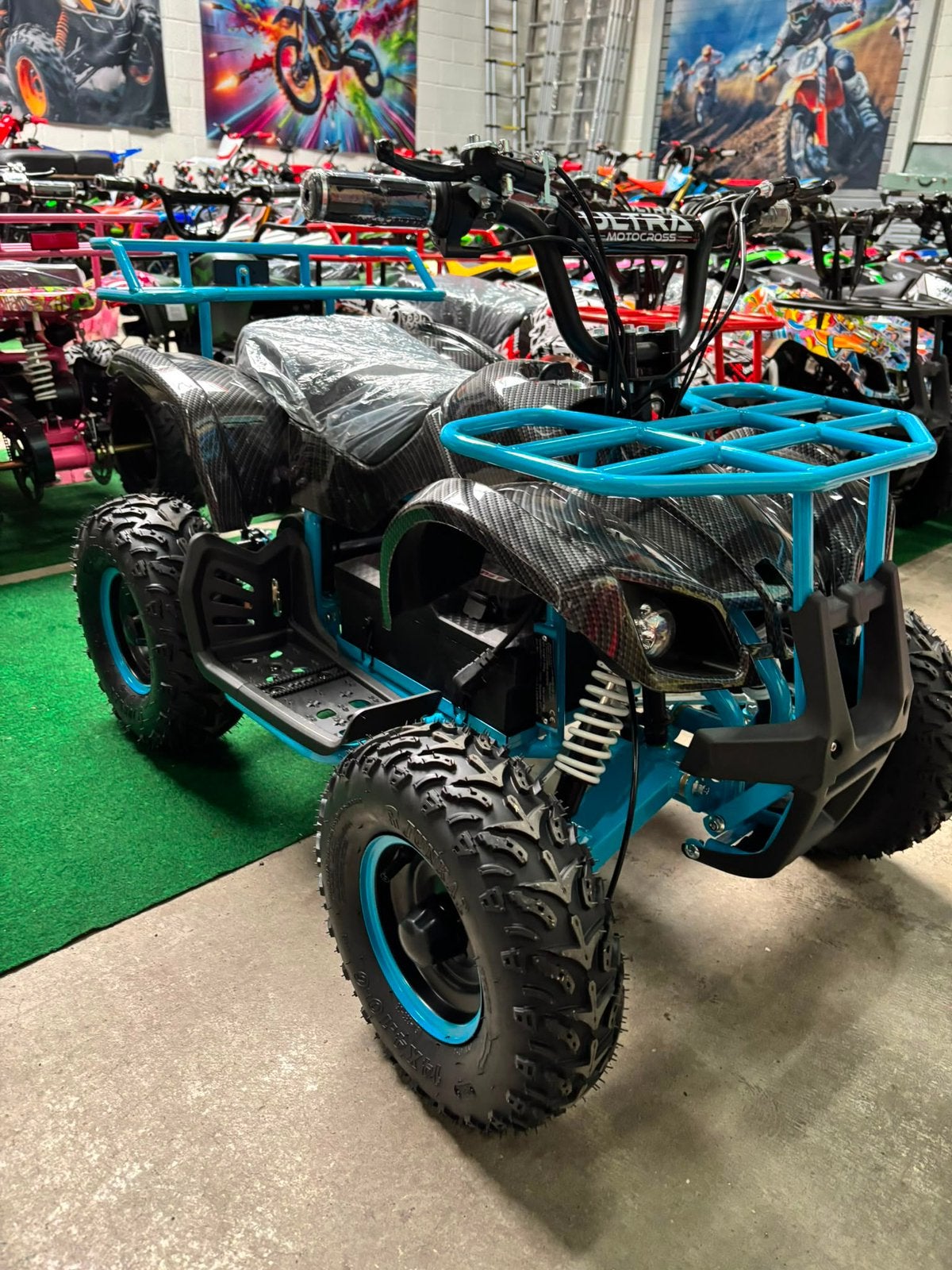 Nouveau quad électrique bleu Ultra Motocross 1000W 48V, Enlèvement ou Envoi, Neuf