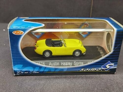 AUSTIN HEALEY Sprite Frogeye 1959 1/43 SOLIDO NEUVE + BOITE, Ophalen, Nieuw, Auto, Solido