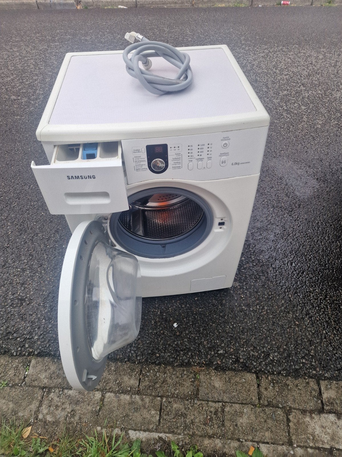 machine a laver 6kg A+ samsung fonctionne bien, Electroménager, 1200 à 1600 tours, 6 à 8 kg, Classe énergétique A ou plus économe