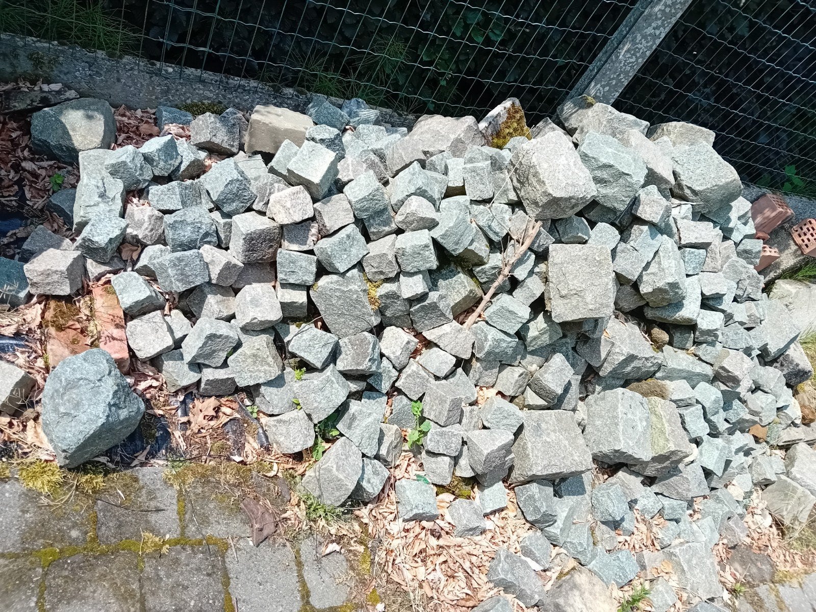 Kleine en grote kasseien, Tuin en Terras, Grind, Keien en Split, Ophalen