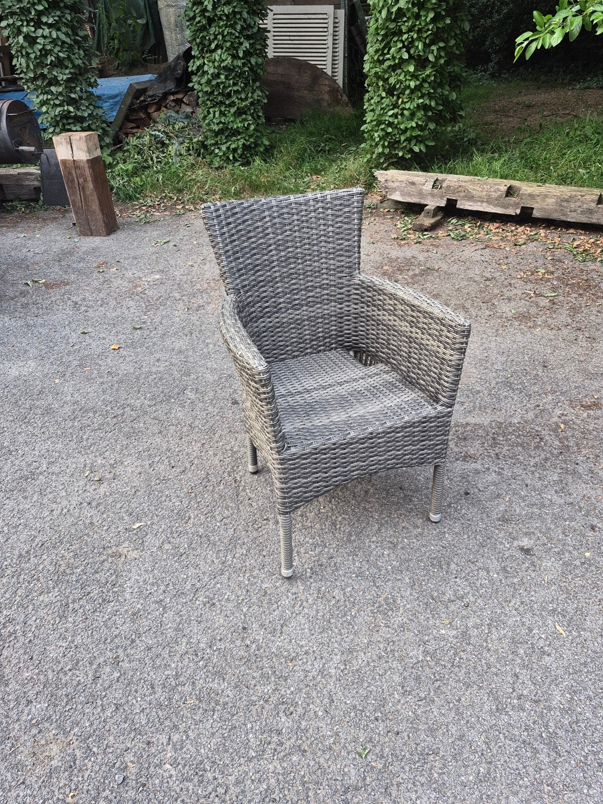 Chaise de jardin en osier, Jardin & Terrasse, Enlèvement, Aluminium