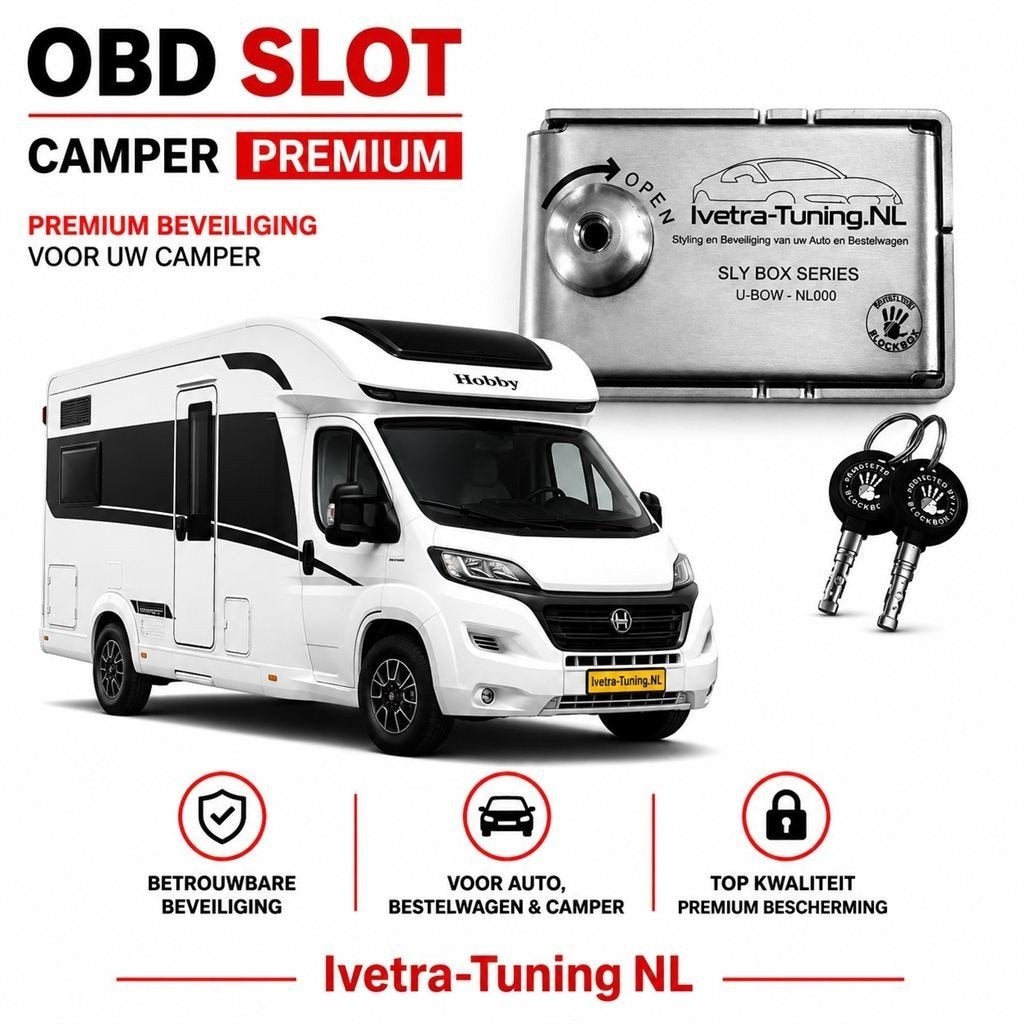 Anti Diefstal Slot Camper | OBD Slot | OBD Lock, Caravans en Kamperen, Verzenden, Nieuw