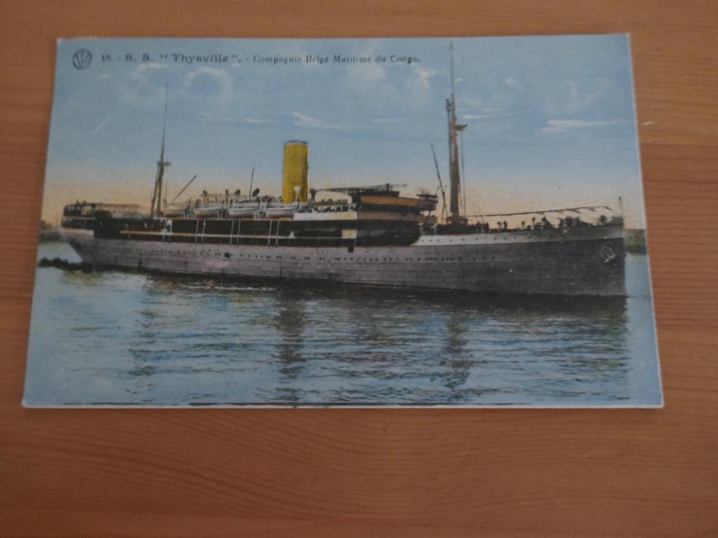 Anvers S.S"Thysville » Campagne maritime belge du Congo, Envoi, Affranchie, Anvers
