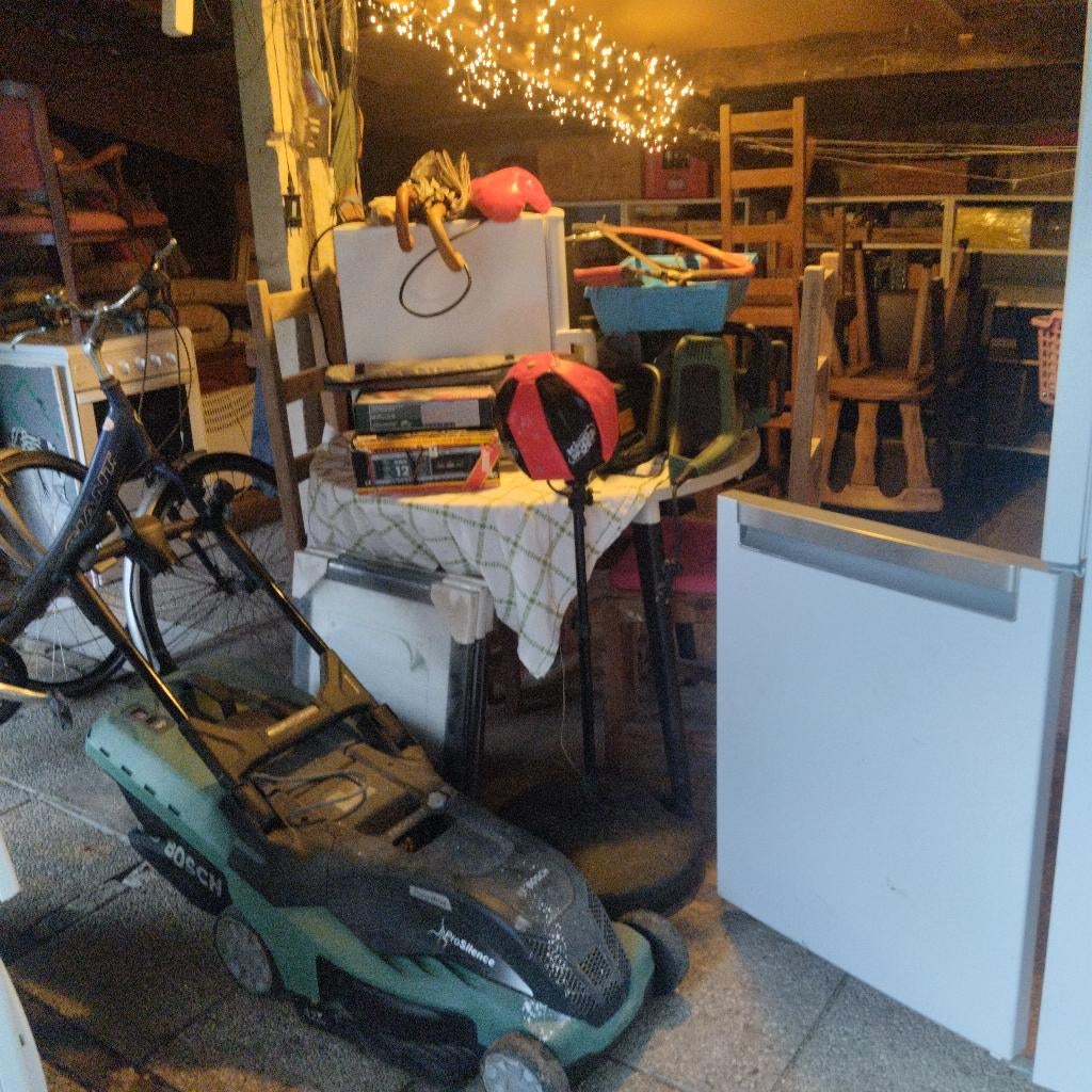 garageverkoop, Ophalen, Gebruikt