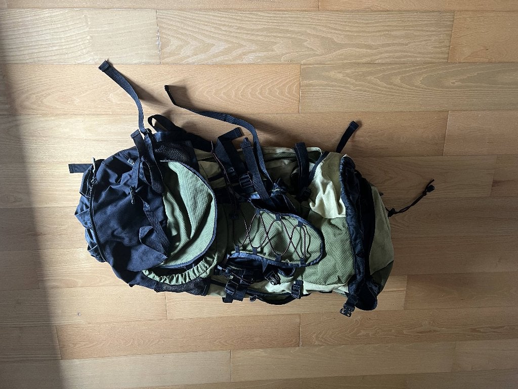 sac à dos de randonnée/ voyage - S/M/L - housses de pluie, Comme neuf, Enlèvement, 40 cm ou plus, 60 cm ou plus