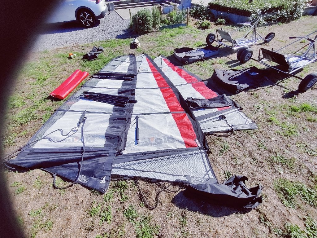 2x Zeiwagens Blokart, Ophalen, Zo goed als nieuw, Overige typen, Minder dan 15 m²
