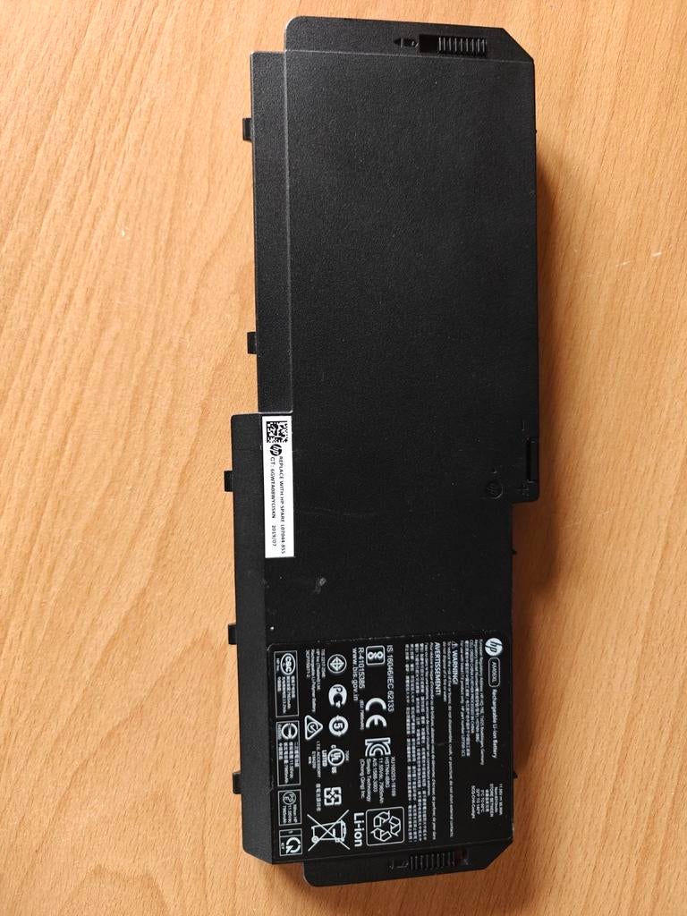 HP ZBOOK ACCU GETEST, Computers en Software, Accu's en Batterijen, Verzenden