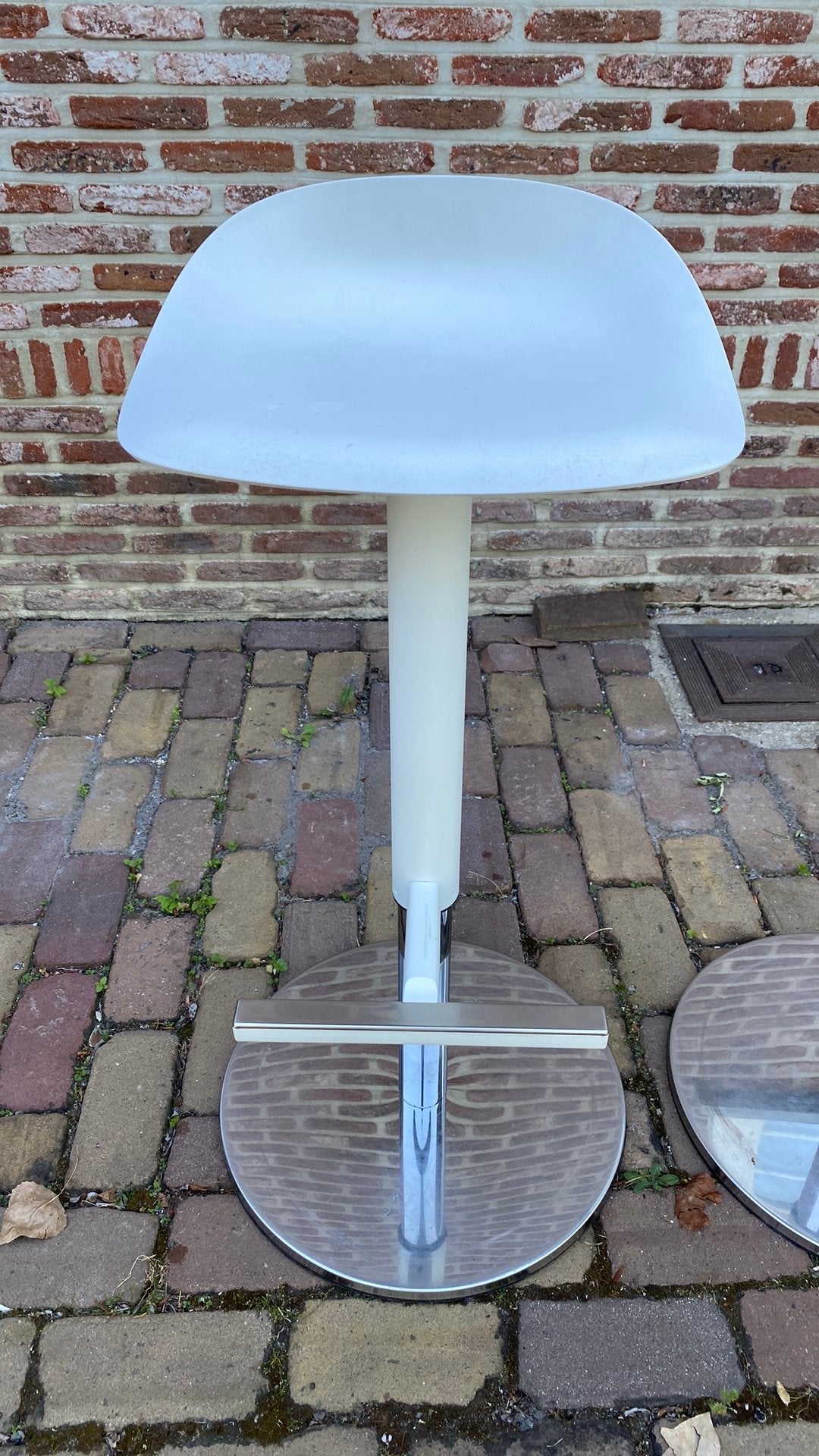 Barkrukken IKEA Janinge, Métal, 4 tabourets, Comme neuf, 60 à 90 cm