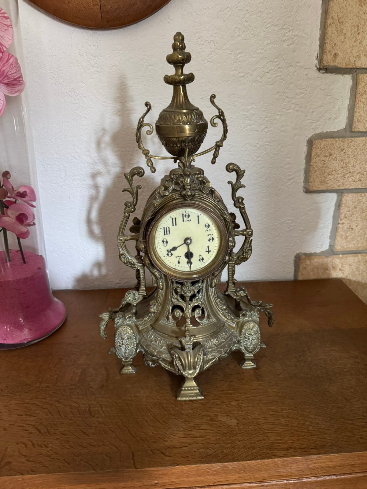 Horloge en Bronze signé Margaine, Ophalen