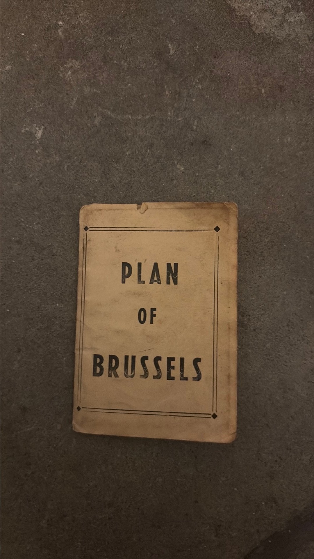 Carte , plan ancien, Huis en Inrichting, Ophalen of Verzenden, Gebruikt