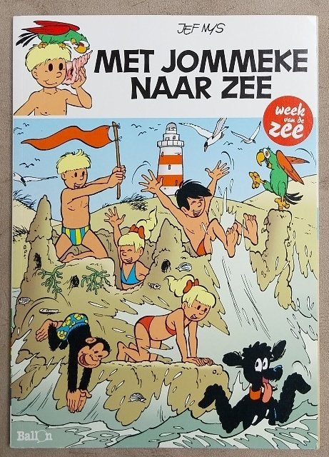 Met Jommeke naar zee, Livres, BD, Utilisé, Une BD, Enlèvement ou Envoi