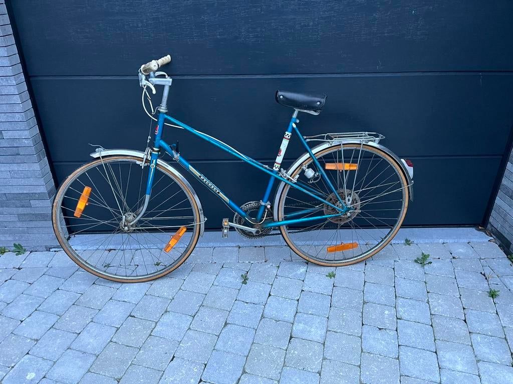 Retro damesfiets peugeot, Enlèvement