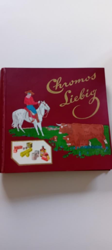Oud prentenboek chromos Liebig, Ophalen of Verzenden