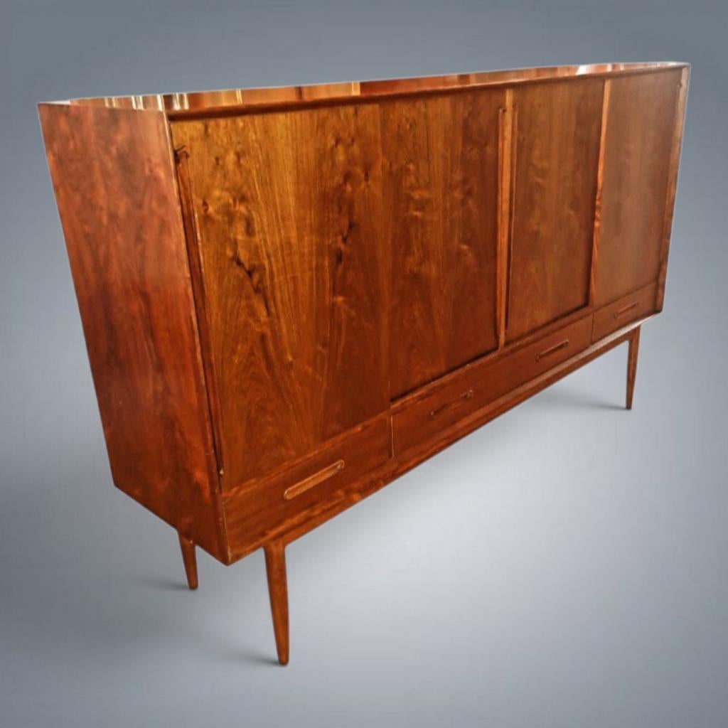 Sideboard Vintage Dressoir Highboard Scandinave 1960's