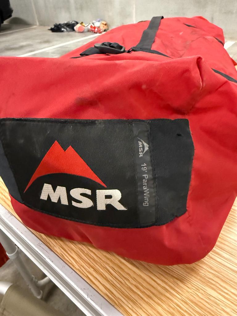 MSR Parawing Luifel, Caravans en Kamperen, Windschermen, Ophalen, Gebruikt