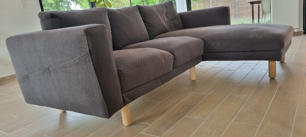 Zetel - IKEA Norsborg, Huis en Inrichting, Zetels | Zetels, Ophalen, Hout, Gebruikt, 100 tot 125 cm