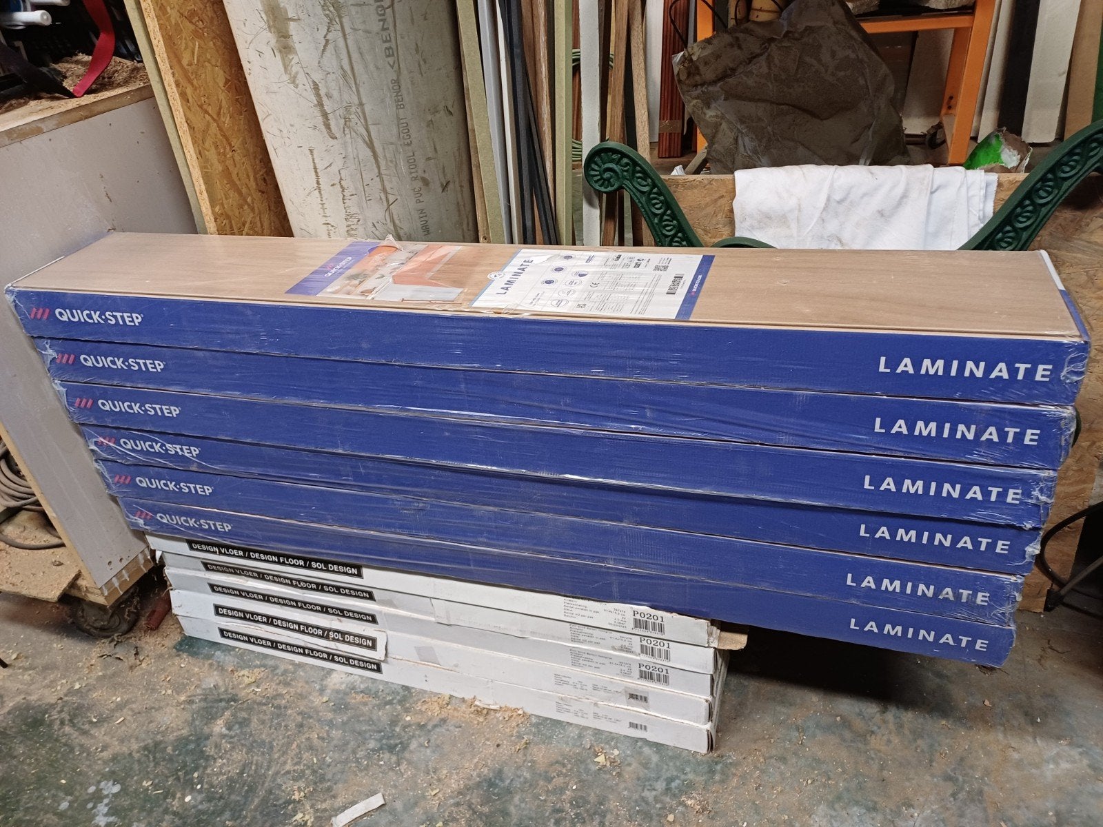 laminaat, Maison & Meubles, Ameublement | Revêtements de sol, Enlèvement, Aggloméré