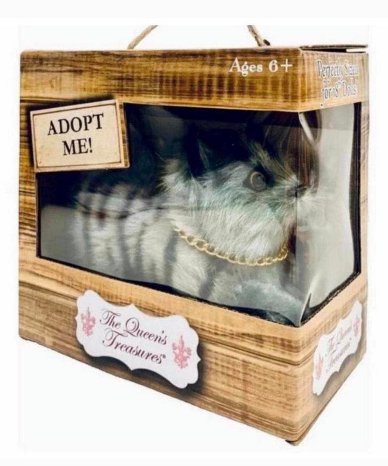 3 poupées chien chat The Queen's Treasures Adopt Me - Queens, Enlèvement ou Envoi, Neuf