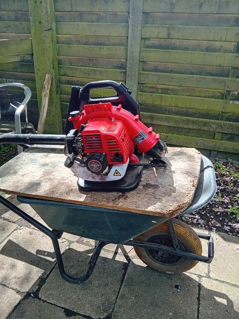 bladblazer, Tuin en Terras, Ophalen, Gebruikt, Benzine, Ruggedragen