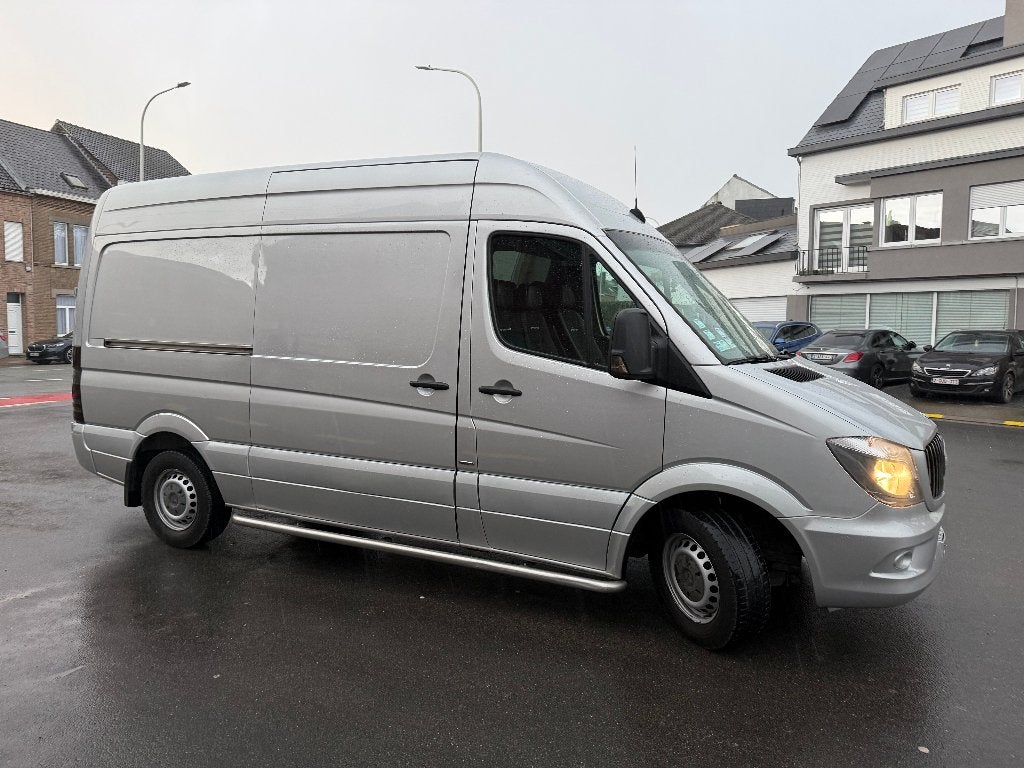 Mercedes Sprinter V6 190pk Euro 6 Clim Carnet *15496 netto*, Cuir, Argent ou Gris, Achat, Entreprise