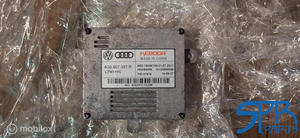 A3 S3 8V A6 A7 4G Q3 8U A1 LED DRL module BALLAST 4G0907397R, Auto-onderdelen, Audi, Gebruikt, Audi, Ophalen of Verzenden