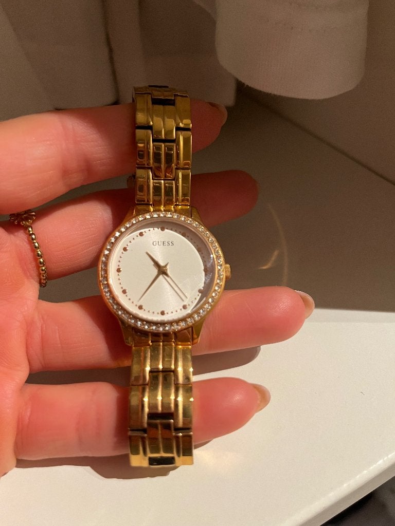 Guess horloge rose kleur, Handtassen en Accessoires, Horloges | Dames, Ophalen, Guess, Polshorloge, Zo goed als nieuw