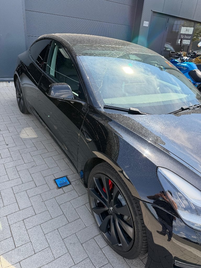 Tesla Model 3 Performance – Gekeurd voor verkoop, Auto's, Automaat, Zwart, 1865 kg, Zwart