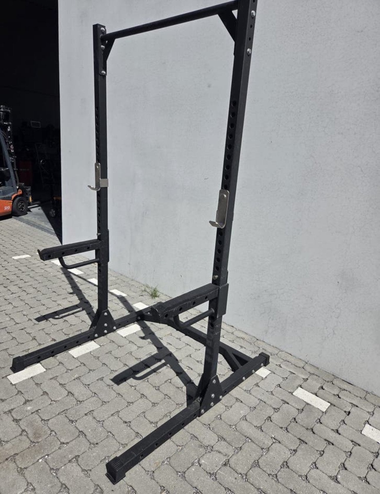 Squat rack Profesioneel Zeer stabiel !!, Ophalen, Zo goed als nieuw