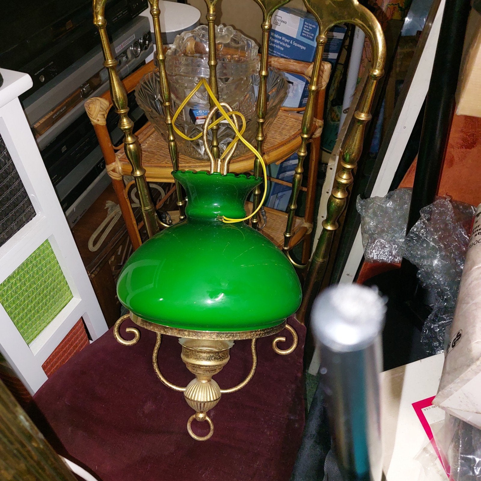 mooie hanglamp, Antiquités & Art, Antiquités | Éclairage, Enlèvement
