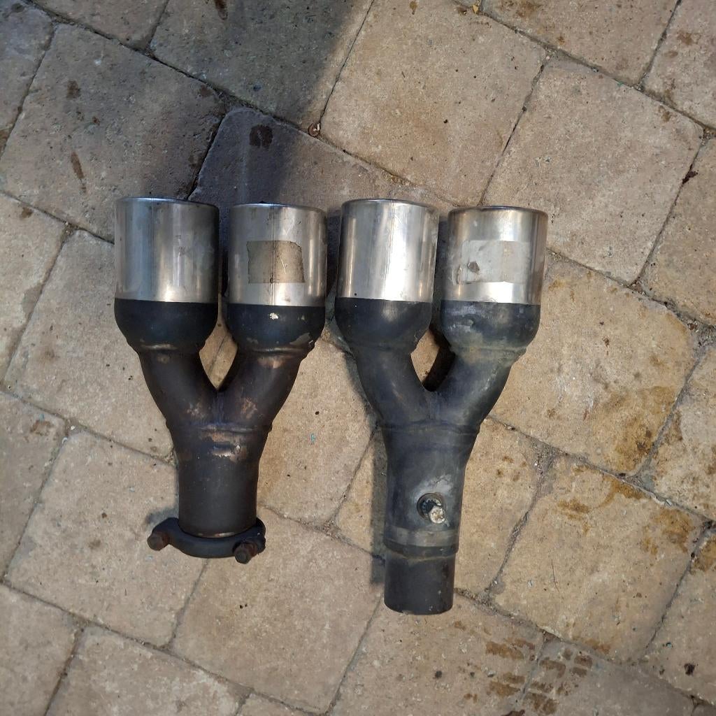 Uitlaat eindstukken, uitlaat sierstukken van Porsche en ..., Auto-onderdelen, Ophalen of Verzenden, Gebruikt, Porsche