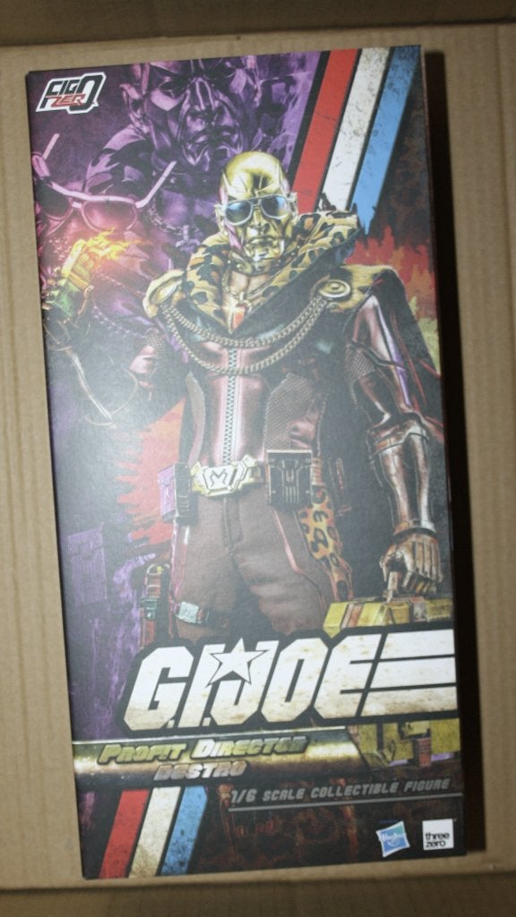 Threezero G.I. Joe Figzero Destro Profit Director, Verzamelen, Poppetjes en Figuurtjes, Verzenden, Nieuw