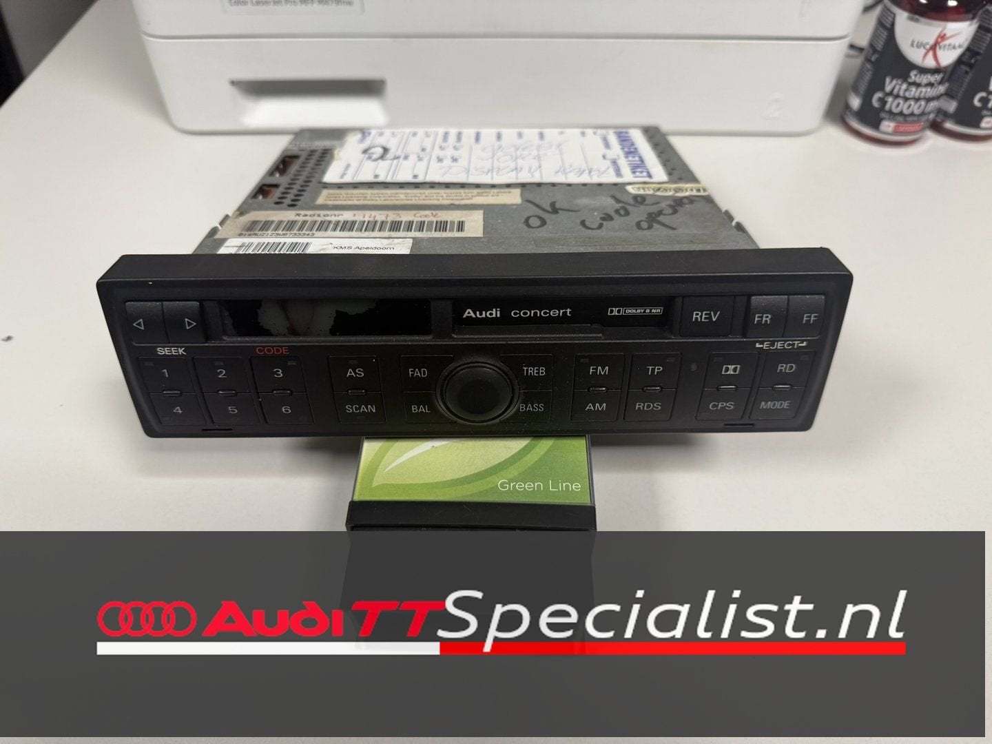 Audi TT MK1 gebruikte radio concert 1, Auto diversen, Autoradio's, Ophalen of Verzenden, -, -, -